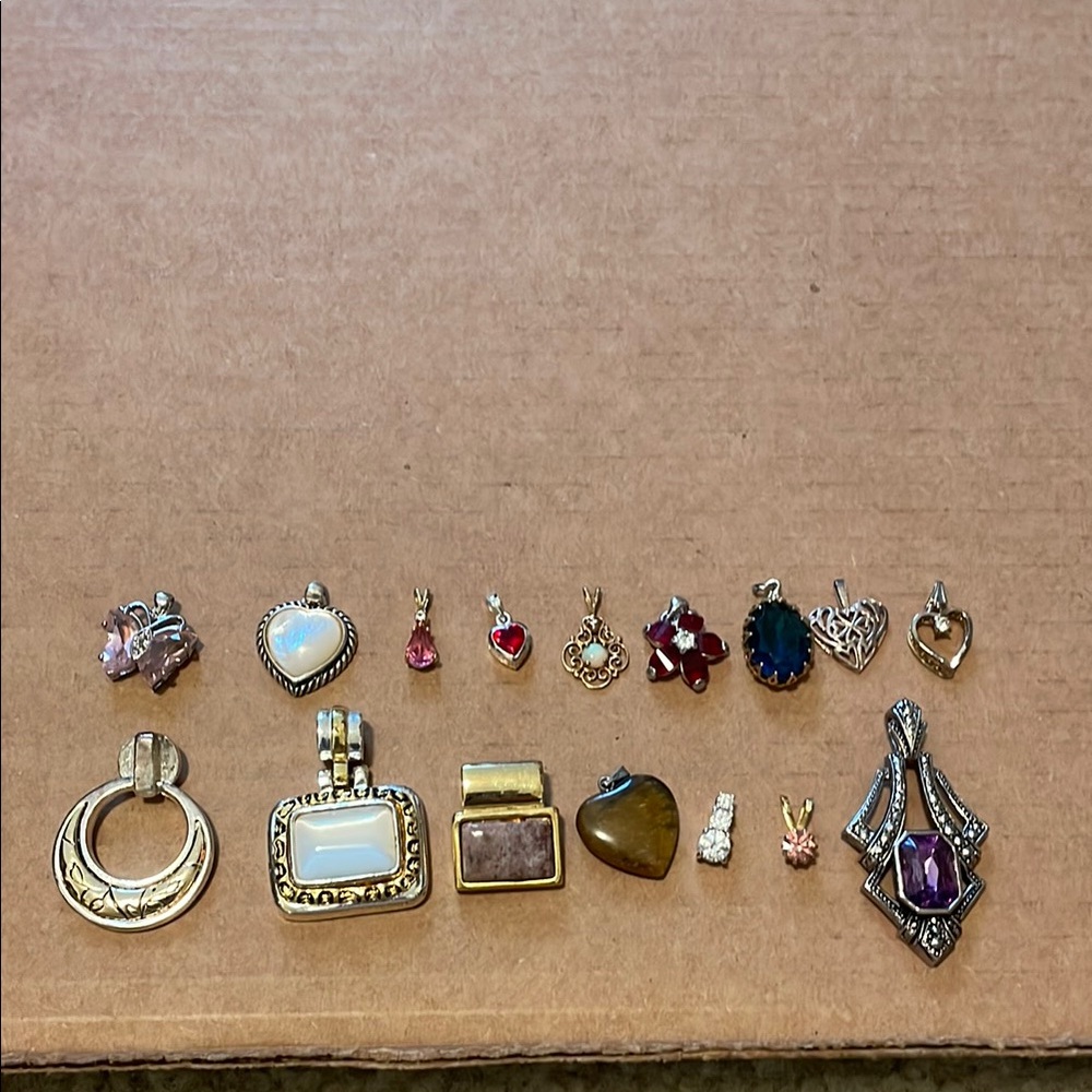 Necklace charm bundle-costume jewelry